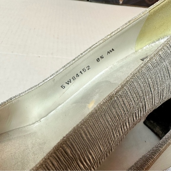 Stuart Weitzman vintage metallic pumps - Picture 5 of 9